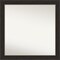 Accent Bronze Non-Beveled Custom Framed Bathroom Vanity Wall Mirror